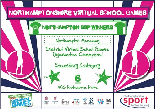 Victory for Gymnasts in NSSP Virtual Games!