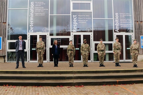 Academy Falls Silent For Remembrance