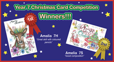 Year 7 Christmas Card Competition Winners