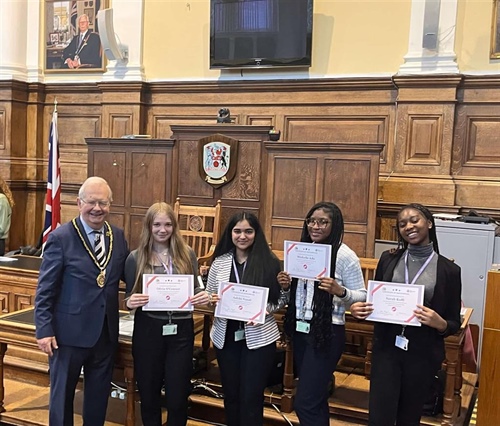 Year 12 Students Shine in County Debate Competition