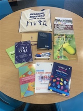 Our NA Librarian Attends the School Library Association Conference.