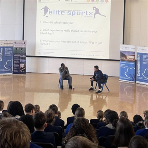 Nile Ranger Shares Powerful Life Lessons with Elite Sport Students