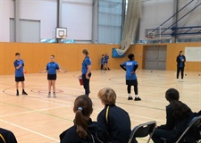 Sports Leaders Shine While Officiating the Northampton KS3/4 Boccia Event