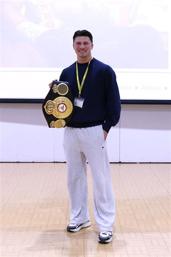 “School Is the Foundation for Life”: Kieron Conway Inspires Elite Sport Students