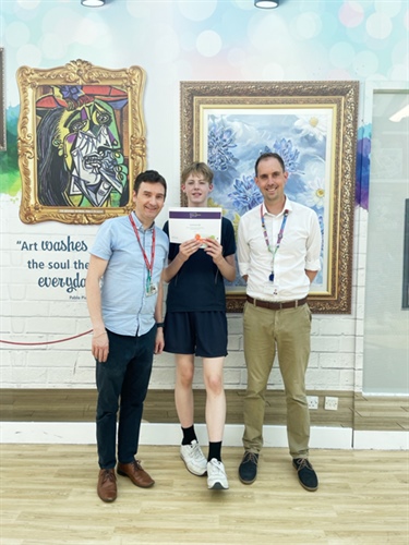 Cameron Earns National Recognition for Public Speaking