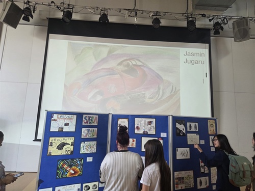 Key Stage 3 Students Showcase Their Creative Talents