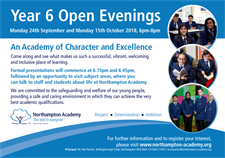 Year 6 Open Evenings