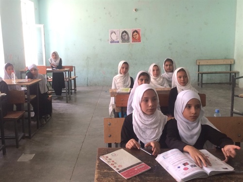 Former Student Maryam Inspires Young Girls In Afghanistan