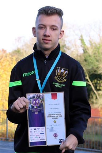 Kascie Continues to Raise Funds for Northampton Saints Wheelchair Rugby Team