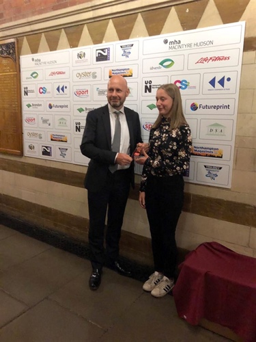 Abbie Scoops Sports Leader of the Year Award